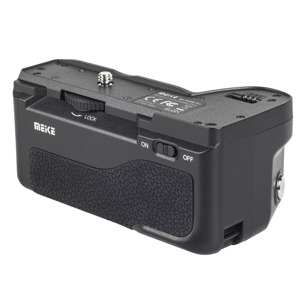 Meike Batteriegriff Set MK-A6600 Pro Batteriegriff und Fernauslöser für Sony A6600 + 2x ayex NP-FZ100 Akku