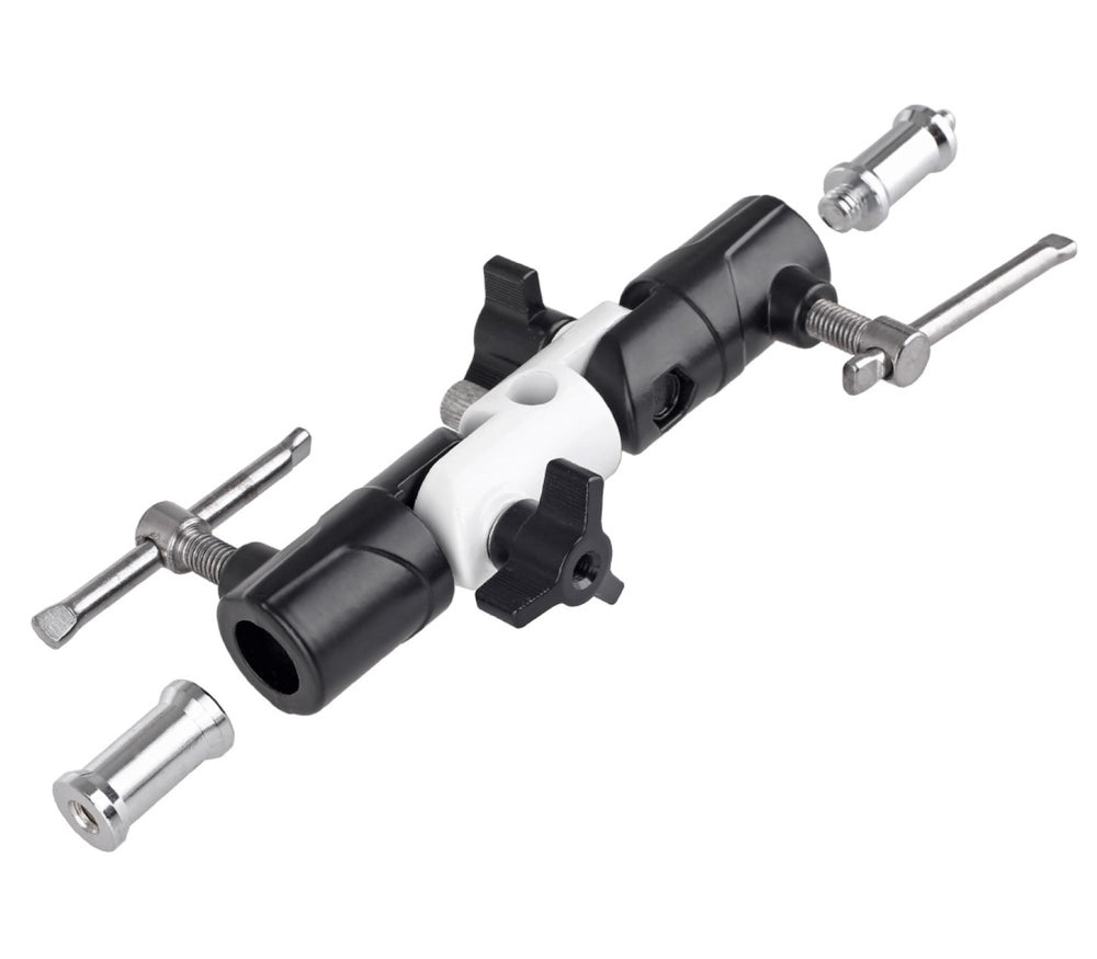ayex Zubehör-Neiger mit 2-fach Neigung Spigotanschluss 1/4" 3/8" Gewinde Schirmhalterung GP-27