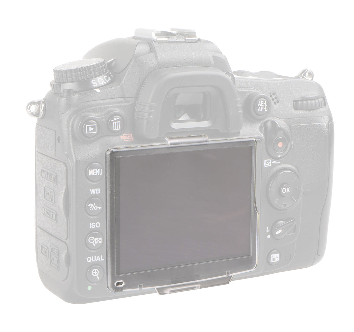 LCD Displayschutz Cover für Nikon D800 D800E D810 D810A ersetzt BM-12