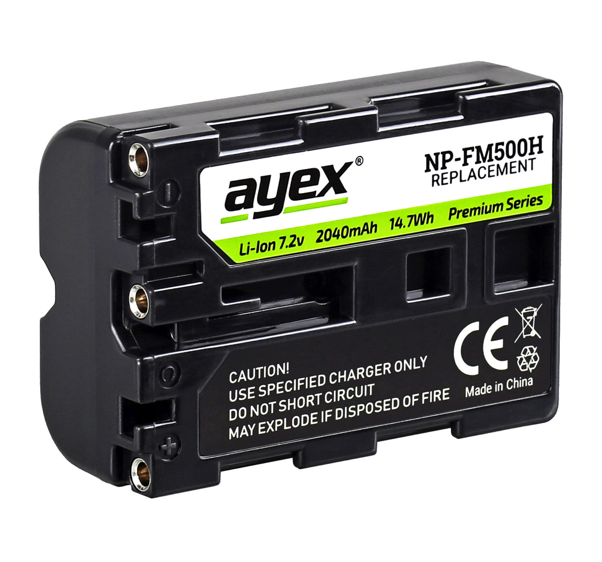 NP-FM500H Akku 2er Set für Sony Alpha Kameras zB SLT-A99 II A77 A100 A560 A700 A850 A900 2040mAh
