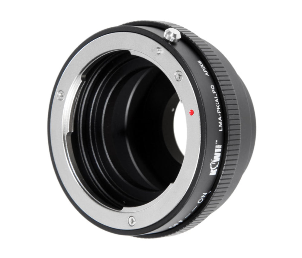 Objektivadapter für Pentax K Objektive an Pentax Q Kameras