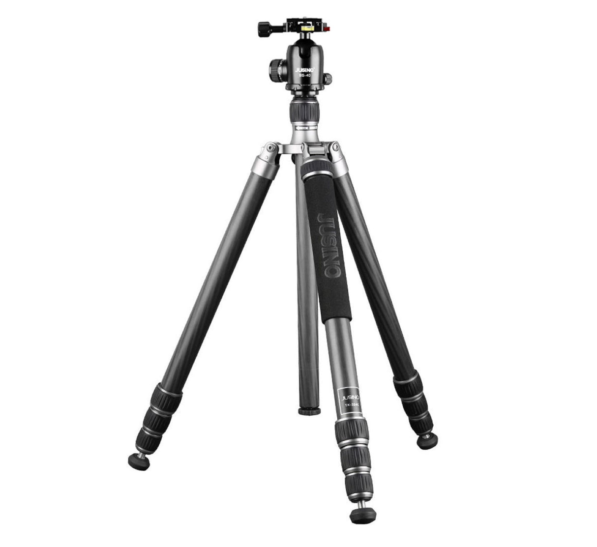 Profi Traveller Stativ mit Monopodfunktion JUSINO TK-324 und Kugelkopf BS-40