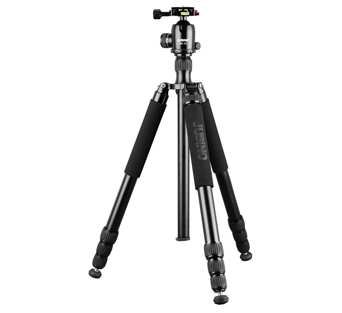 Profi Traveller Stativ mit Monopodfunktion JUSINO TK-324 und Kugelkopf BS-40