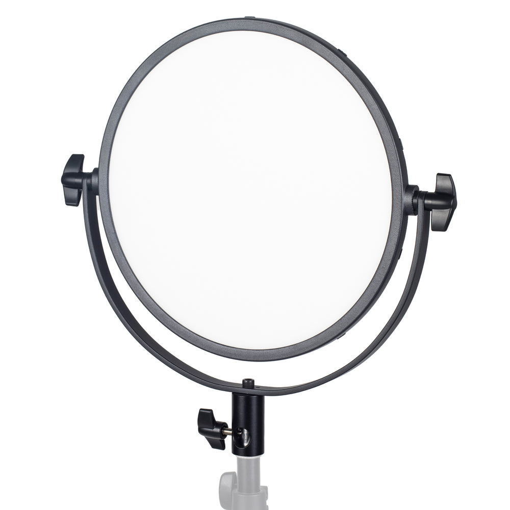 ayex LED Softlight Videolicht warme und kalte Farbtemparaturen Vielseitige LED-Videoleuchte für Perfekte Porträtaufnahmen Dimmbar 360° Schwenkbar 3200-5600k Inklusive Tragetasche