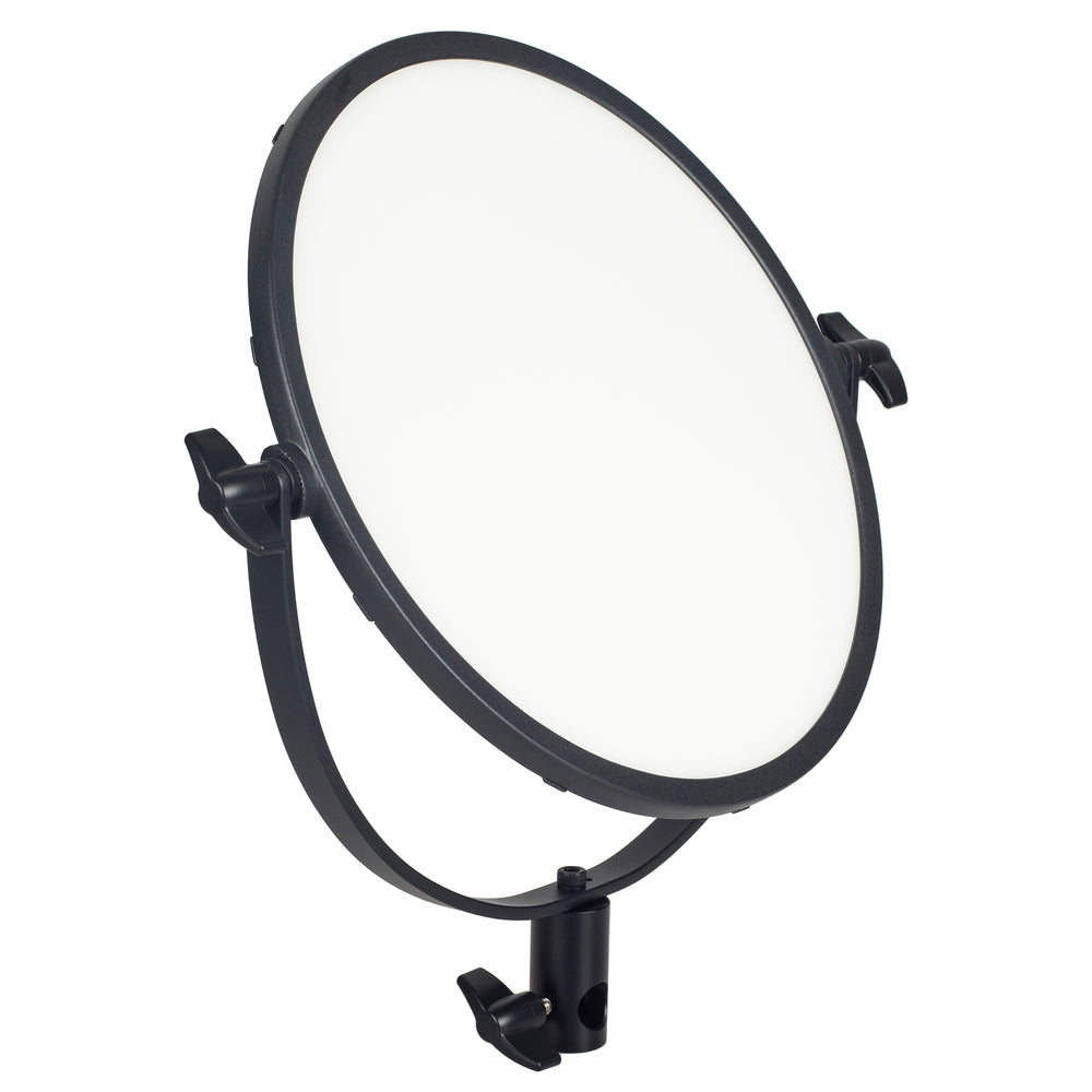 ayex LED Softlight Videolicht warme und kalte Farbtemparaturen Vielseitige LED-Videoleuchte für Perfekte Porträtaufnahmen Dimmbar 360° Schwenkbar 3200-5600k Inklusive Tragetasche