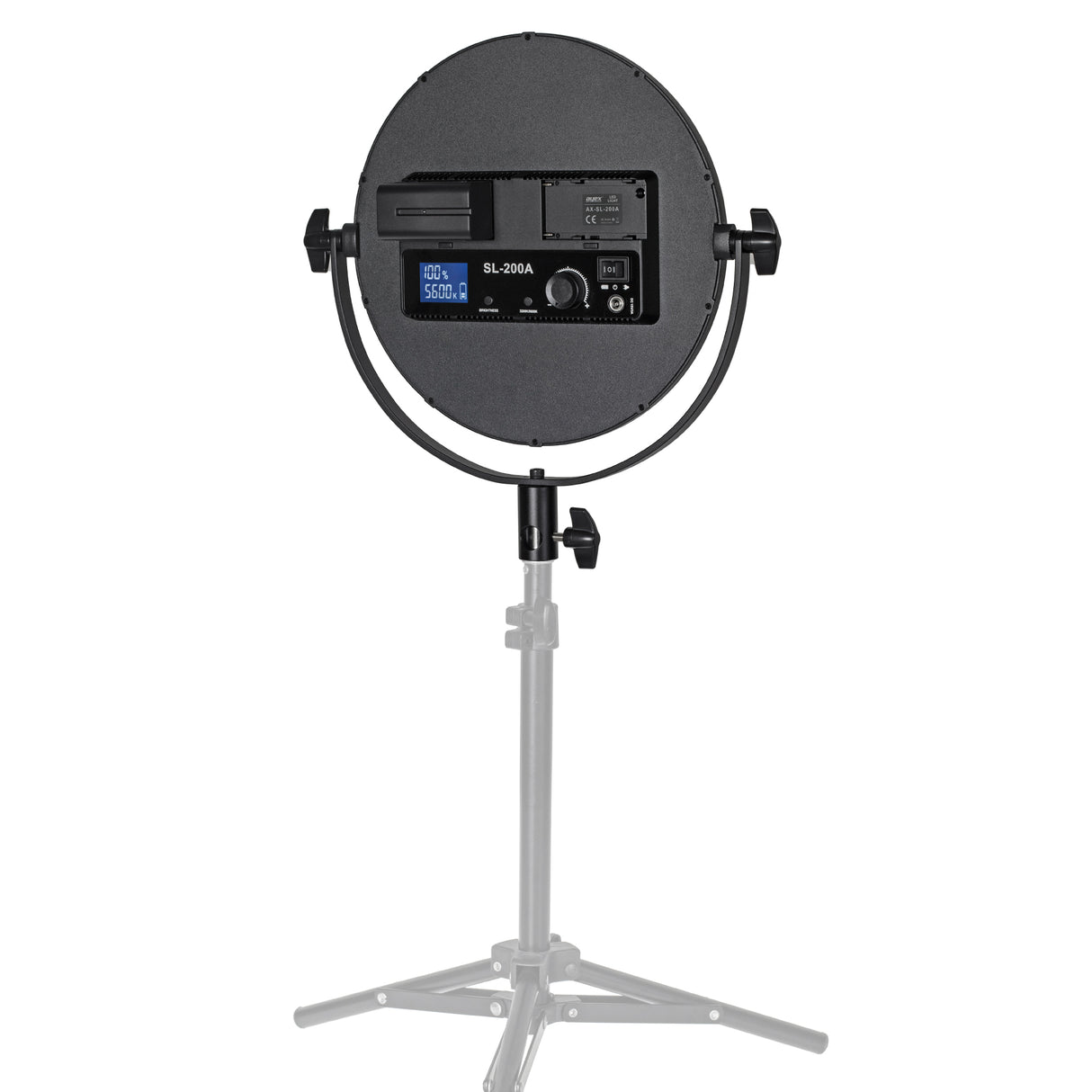 ayex LED Softlight Videolicht warme und kalte Farbtemparaturen Vielseitige LED-Videoleuchte für Perfekte Porträtaufnahmen Dimmbar 360° Schwenkbar 3200-5600k Inklusive Tragetasche