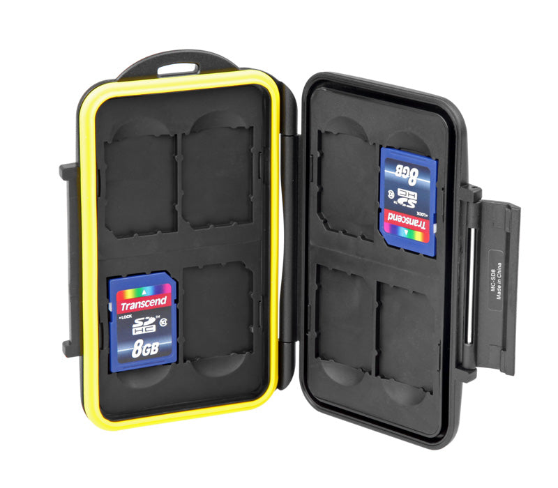Speicherkarten Schutzbox Memory Card Case für 8 SD Karten (MC-SD8)