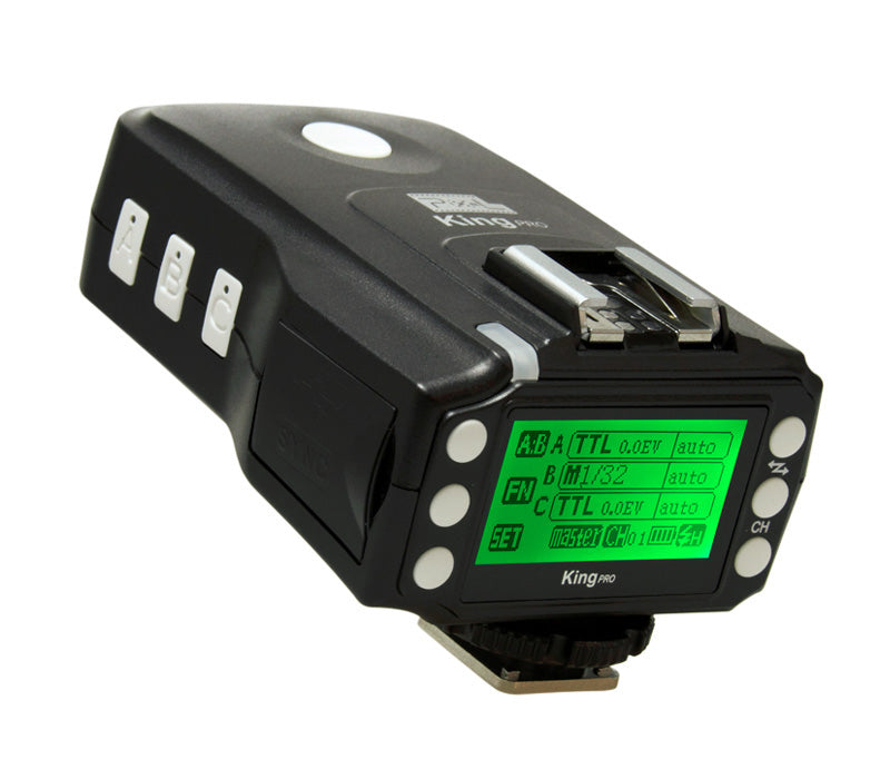 Pixel KING PRO i-TTL Funk-Blitzauslöser Set LCD-Display für Nikon