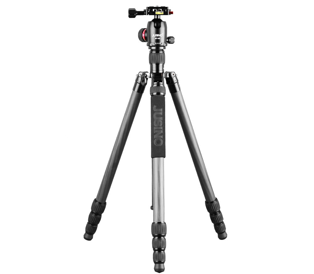 Traveller Stativset leichtes Tripod/Monopod JUSINO TK-254 mit Kugelkopf BT-02