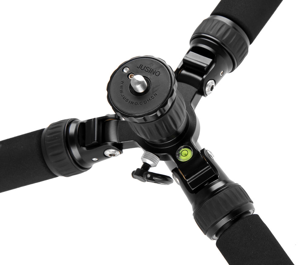 JUSINO TKQ-284 Systemstativ – wandelbares Reisestativ mit Monopod & Tischstativ