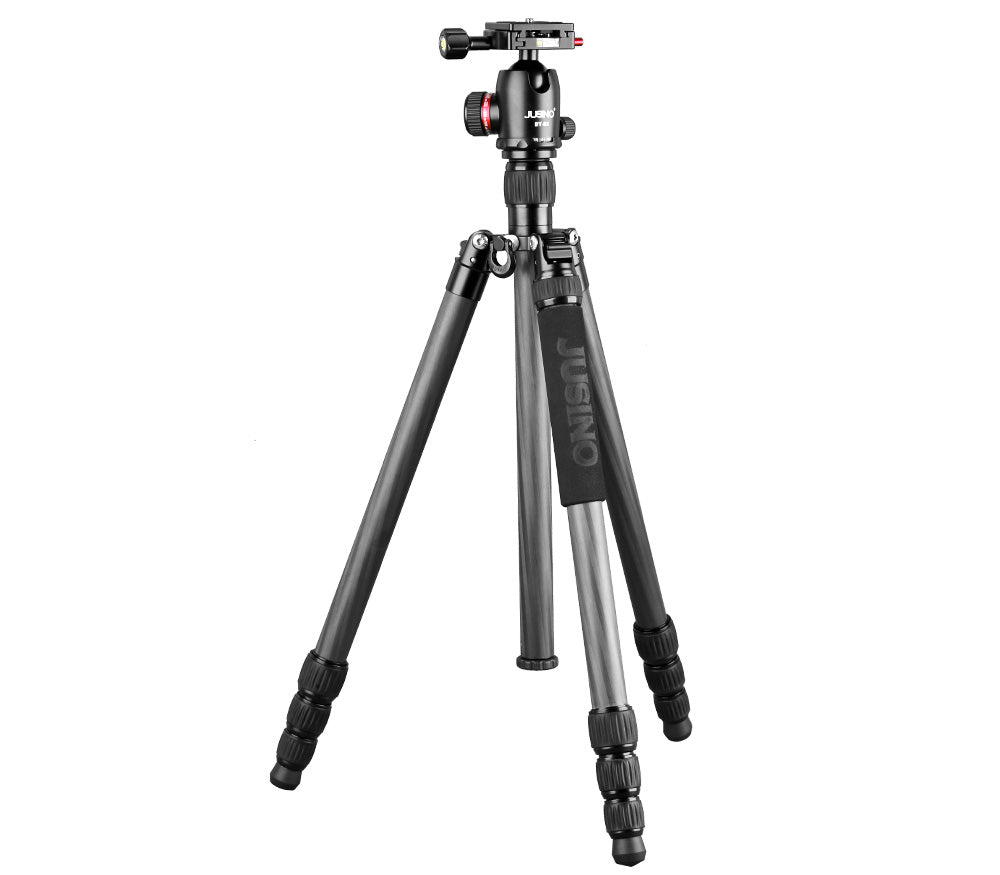 Traveller Stativset leichtes Tripod/Monopod JUSINO TK-254 mit Kugelkopf BT-02