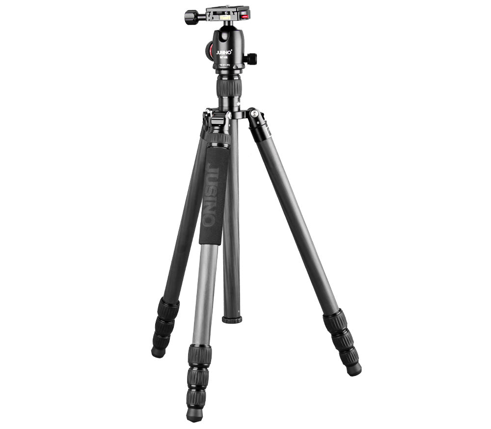 Traveller Stativset leichtes Tripod/Monopod JUSINO TK-254 mit Kugelkopf BT-02