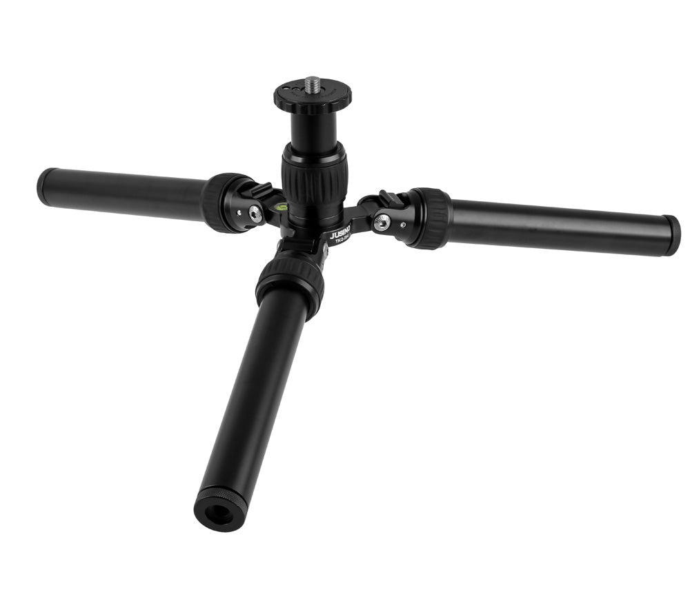 JUSINO TKQ-284 Systemstativ – wandelbares Reisestativ mit Monopod & Tischstativ