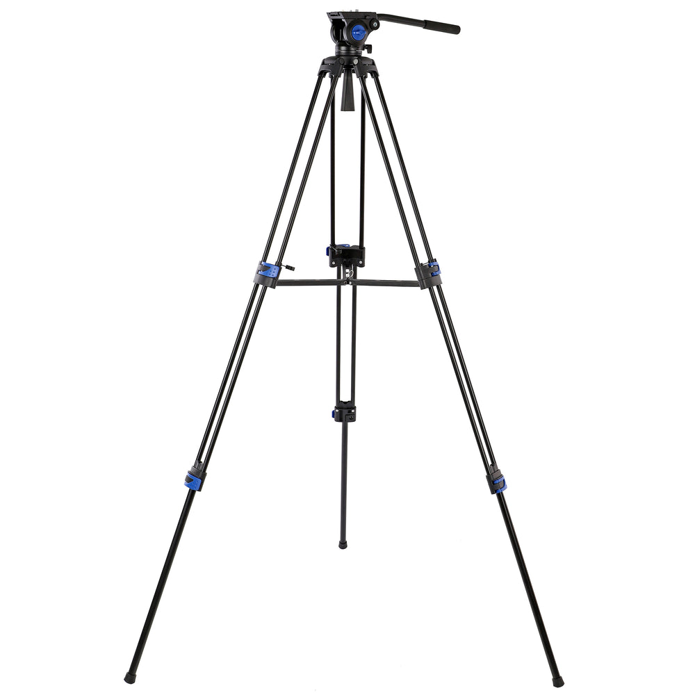 ayex Video Stativ mit Video Kopf Robustes Stativ für professionelle Aufnahmen