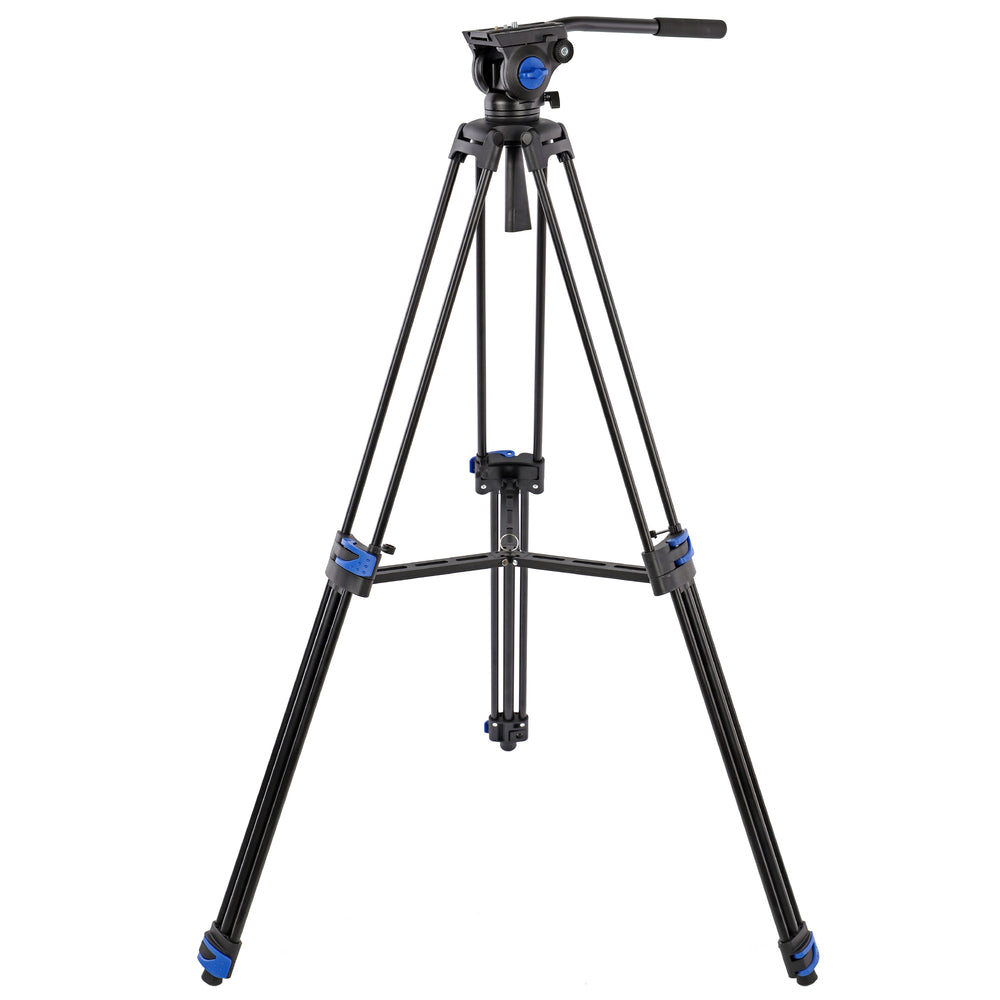 ayex Video Stativ mit Video Kopf Robustes Stativ für professionelle Aufnahmen
