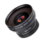 Smartphone Super-Weitwinkel-Objektiv 0,43x + Makro-Linse 15x