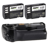 Batteriegriff Set für Pentax K3 K3II wie D-BG5 + 2x D-Li90 Akku