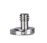 Klipschraube 1/4" Adapterschraube für Wechselplatte Kugelkopf Stativ