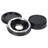 Objektivadapter Pentax PK an Nikon + Korrektur Linse