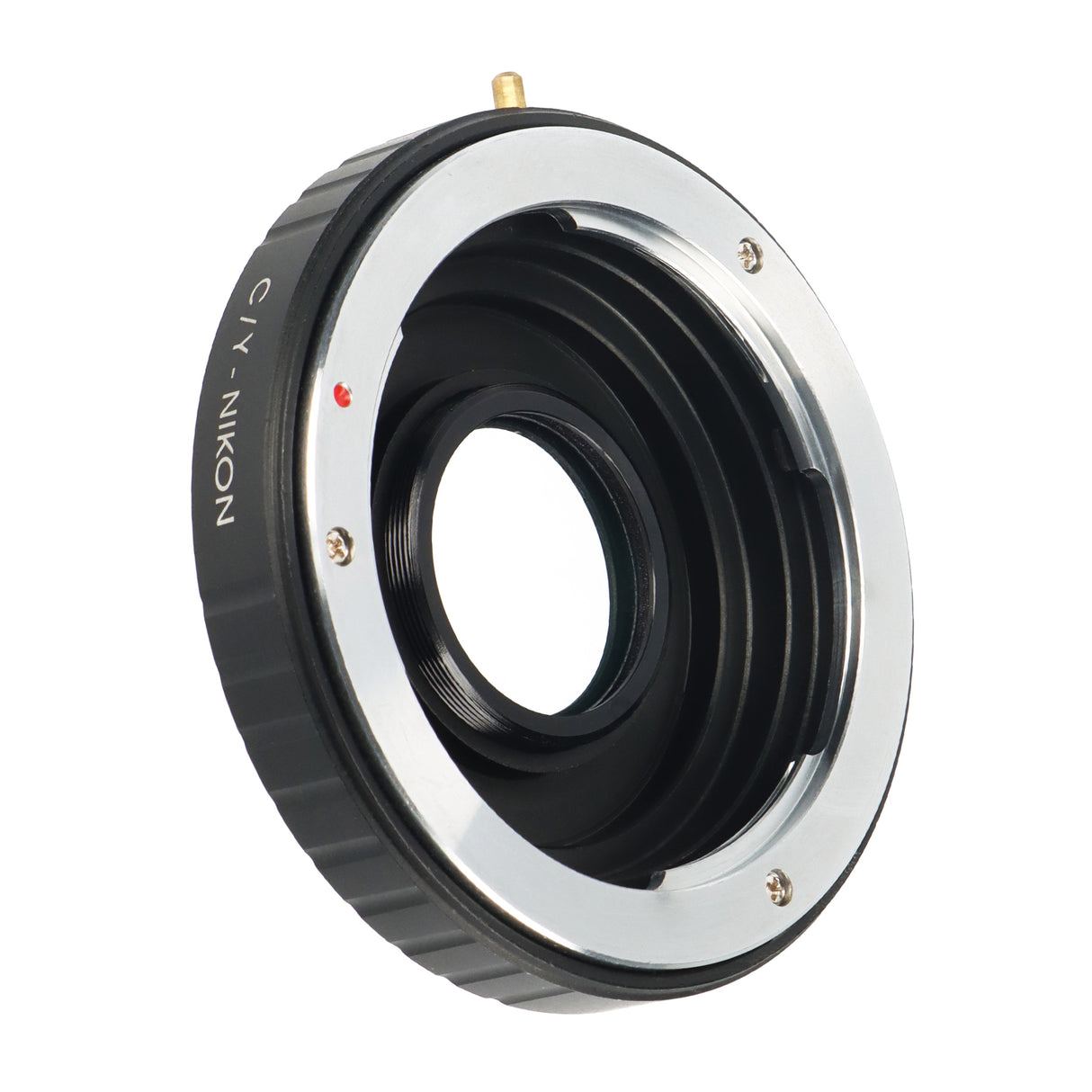 Objektivadapter Contax Yashica auf Nikon + Korrektur Linse