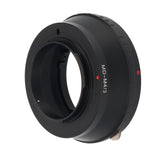 Objektivadapter Minolta SR-Objektiv (MD/MC) an Micro Four Thirds