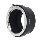 Objektivadapter für Pentax K-Objektiv an Micro Four Thirds