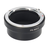 Objektivadapter für Pentax K-Objektiv an Micro Four Thirds