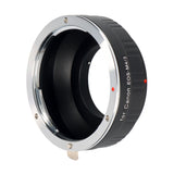 Objektivadapter Canon EF-Objektiv an Micro FourThirds