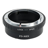 Objektivadapter Canon FD Objektive an Sony E-Mount Kameras