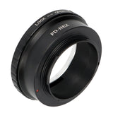 Objektivadapter Canon FD Objektive an Sony E-Mount Kameras