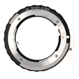 Objektivadapter für Nikon G Objektive an Canon EOS Kameras mit Blendenring