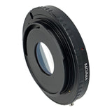 Minolta SR-Objektive an Sony Alpha Adapter + Korrektur Linse