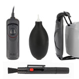 Zubehör Set für Sony S1 mit Fernauslöser AX-10 Blasebalg Handschlaufe Reinigungsstift