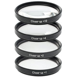 ayex Close up Makro Linsen Set 46mm - 4 teilig (+1, +2, +4, +10)