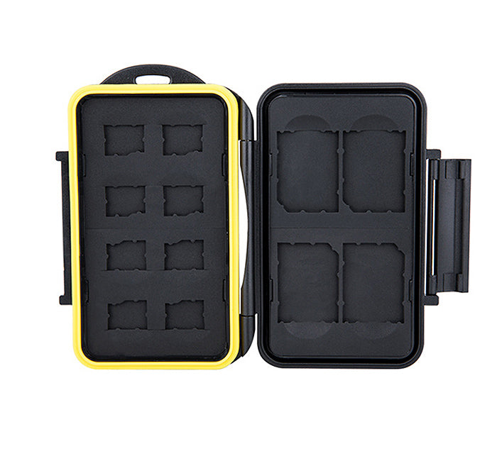Speicherkarten Schutzbox Memory Card Case für 8 Micro SD + 4 SD Karten (MC-SDMSD12)