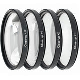 ayex Close up Makro Linsen Set 55mm - 4 teilig (+1, +2 +4, +10)