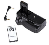 Batteriegriff für Canon EOS 100D/SL1 mit IR-Fernauslöser Ersatz für BG-100DH