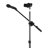 ayex flexibles Mikrofonstativ mit Halter Tablet Smartphonehalterung 1/4 Zoll Spigot Adapter