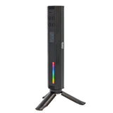 RGB LED Videolichtstab rundförmig mit 184 universellen Lichtperlen 3000mAh Akku ladbar über USB-C