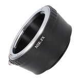 Objektivadapter für Nikon F Objektiv an Fuji FX Kamera X Mount