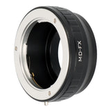 Objektivadapter Minolta MD Objektive an Fuji FX Mount Kameragehäuse