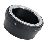 Objektivadapter Olympus OM an Fuji FX Mount Kameragehäuse