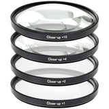ayex Close up Makro Linsen Set 77mm - 4 teilig (+1, +2, +4, +10)