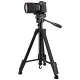 Fotostativ mit schwenkbarer 90°-Mittelsäule für kreative Perspektiven