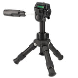 ayex Leichtes Robustes Kamera Stativ mit 3-Wege-Kopf Schnellwechselplatte & Wasserwaage Aluminium