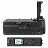 Batteriegriff für Canon EOS R5 R6 R6 Mark II Inkl. Timer-Fernauslöser wie BG-R10 kompakter Handgriff