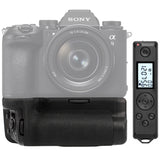 Batteriegriff für Sony A9 III & A1 II ersetzt VG-C5 mit Timer-Fernauslöser Hochformat Multifunktions Handgriff