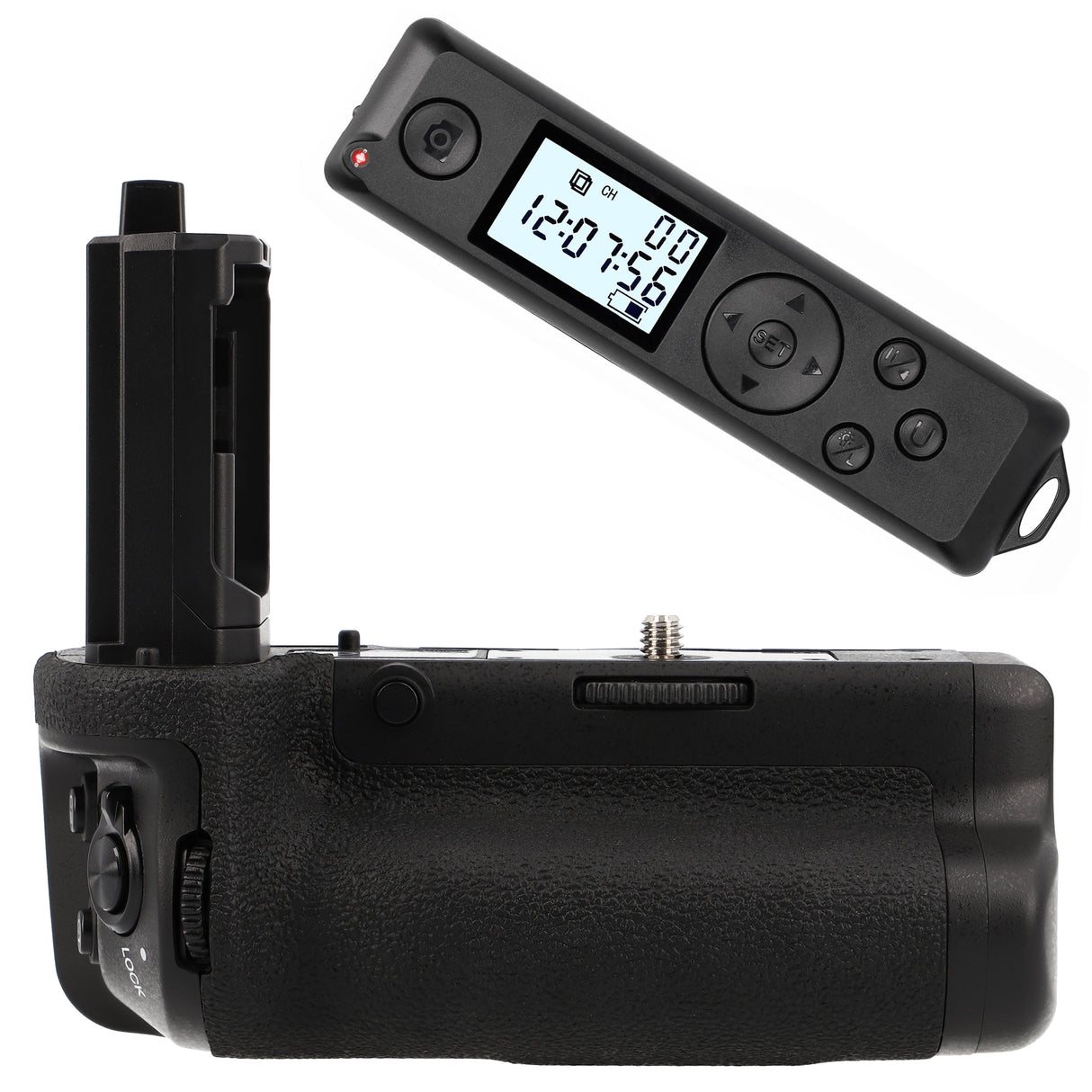 Batteriegriff für Sony A9 III & A1 II ersetzt VG-C5 mit Timer-Fernauslöser Hochformat Multifunktions Handgriff