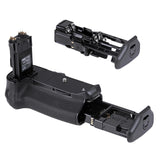 Batteriegriff Set für Canon EOS 7D Mark II wie BG-E16 + 2x LP-E6N Akku + 1x USB Dual Ladegerät