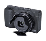 Automatik Objektivkappe für Ricoh GR IIIx Schutz ohne Entfernen